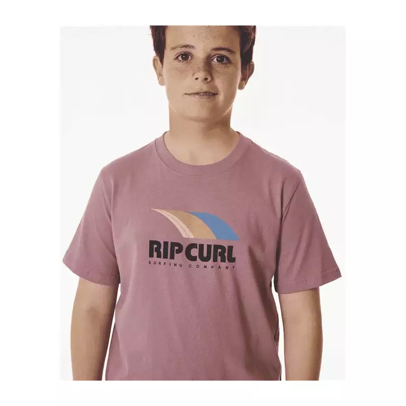 Teeshirt junior RIPCURL Surf Revival Tee-Boy Mauve