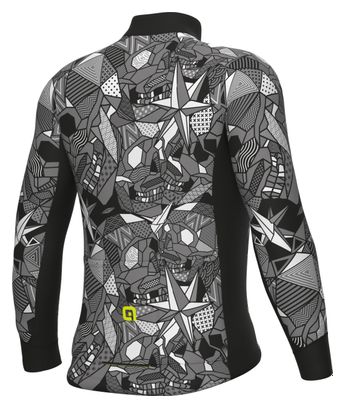 Maillot Manches Longues Alé Over Gris