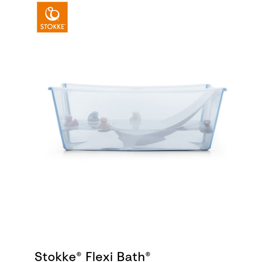 Køb Stokke® Ocean Blue Flexi Bath® V2 + Newborn Sæt Bundle