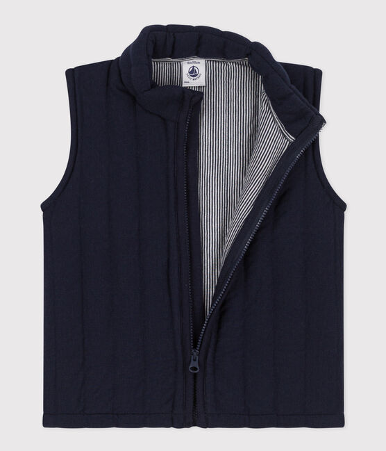 Veste sans manche en tubique matelassé bébé