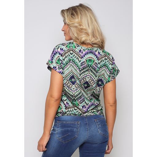 2-Biz Divea Bluse, Cactus Green, XL
