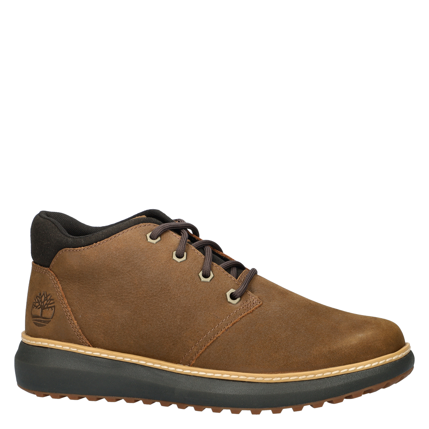 Hudson Road heren veterboot Timberland Bruin