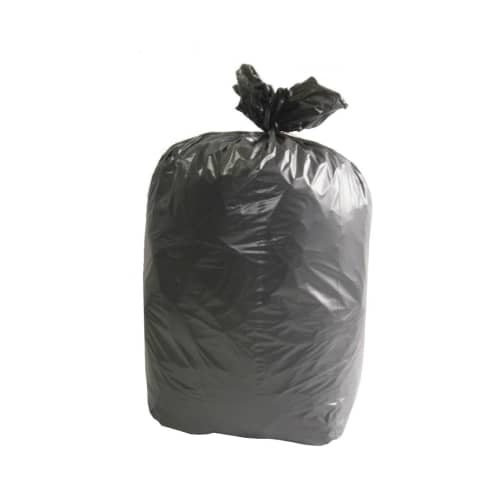 Sacs poubelle 160L PEBD noir  60µ lien classique Jet'Sac