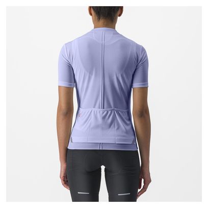 Maillot Manches Courtes Femme Castelli Anima 4 Violet