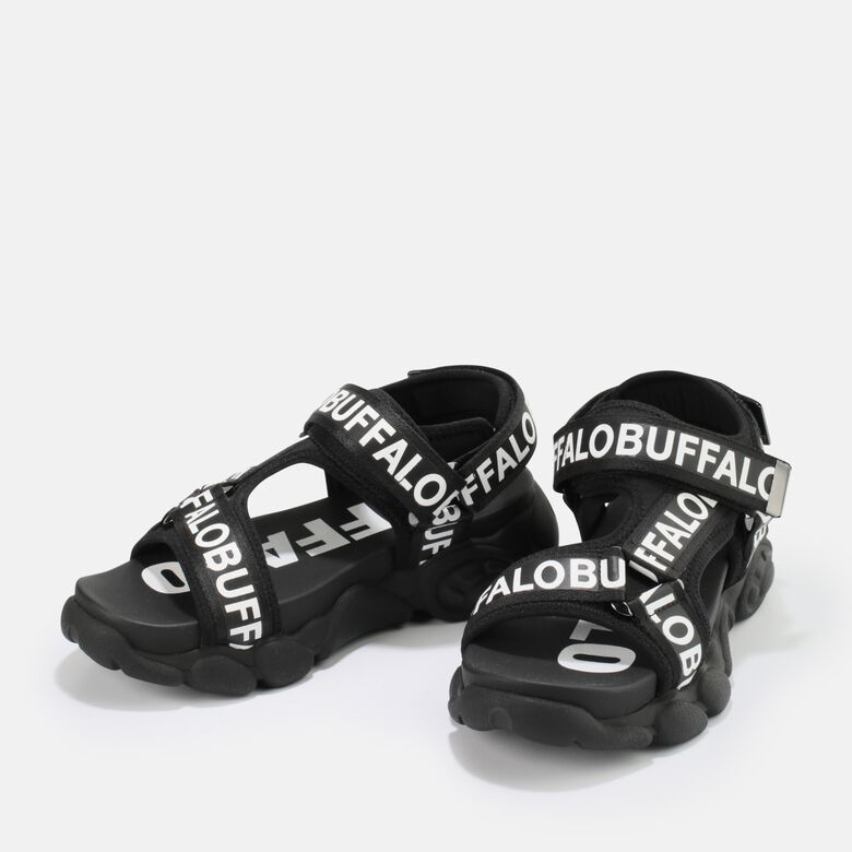 Cld TEC sandales véganes, noir