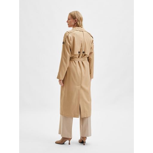 Selected Femme New Bren Trenchcoat, Cornstalk, 42