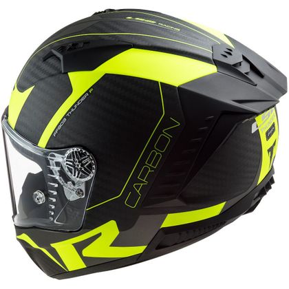 Casque LS2 FF805 THUNDER CARBON - RACING 1 MATT - Noir / Jaune