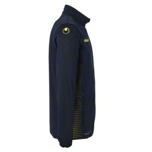 Jaqueta Score Classic Azul Marinho/Amarelo Fluorescente Uhlsport