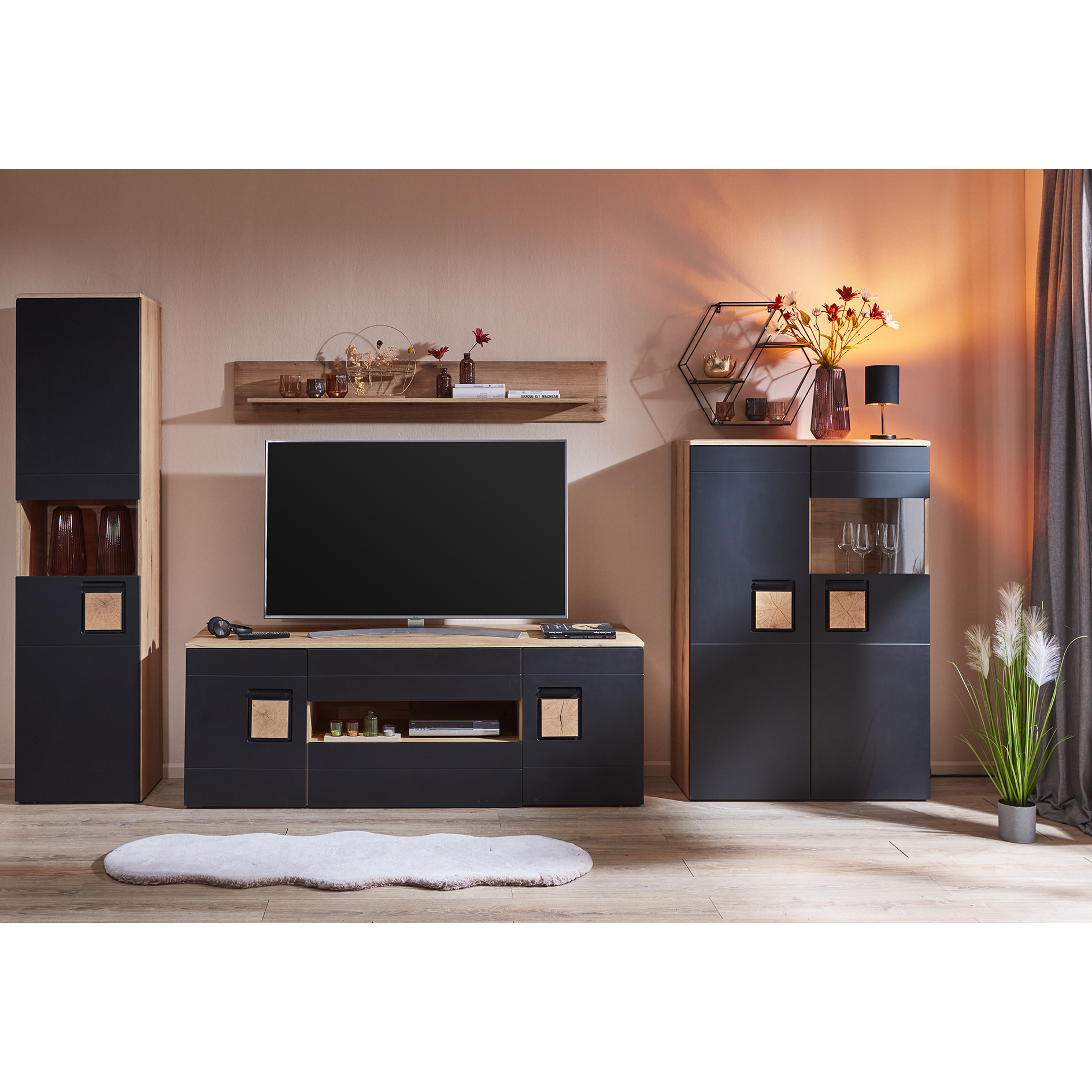 Wandboard - Evoke Eiche - 160 cm