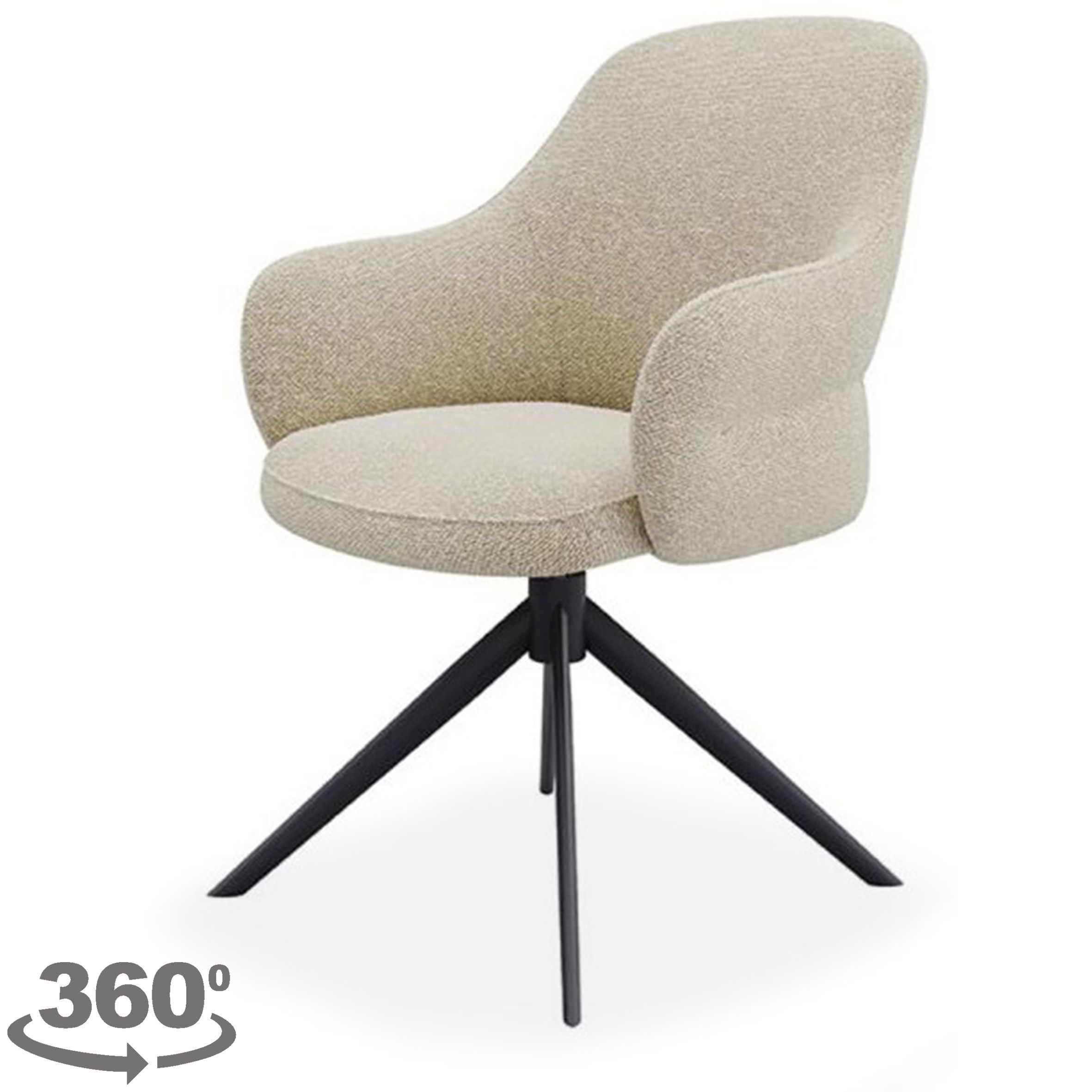 Eetkamerstoel Naturel GO-86.026 Bern B61 x D66 x H91 cm