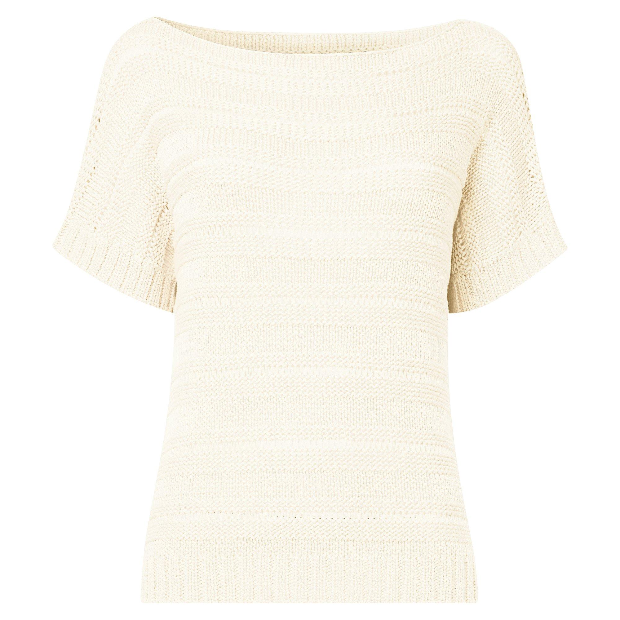 Joe Browns Ladies Summer Knit White Top
