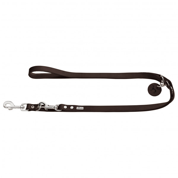 Hunter - Laisse réglable cuire - Laisse pour chien