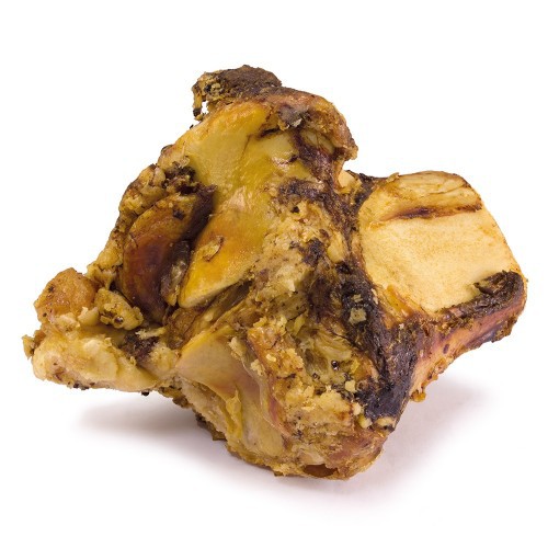 Meio osso para cães, sabor carne