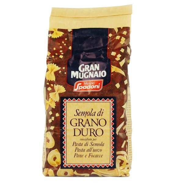 Farine de semoule de blé dur italienne
