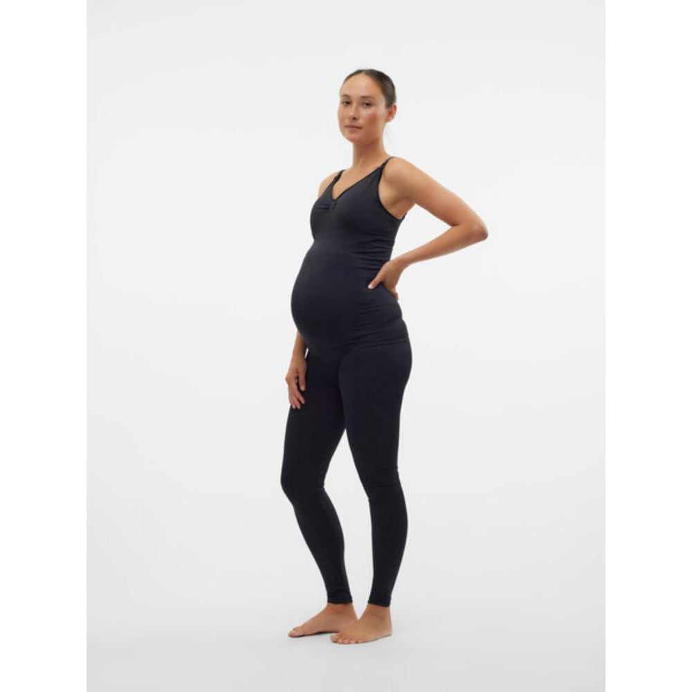 Køb Mama;licious Black Tia Jeanne Leggings Noos