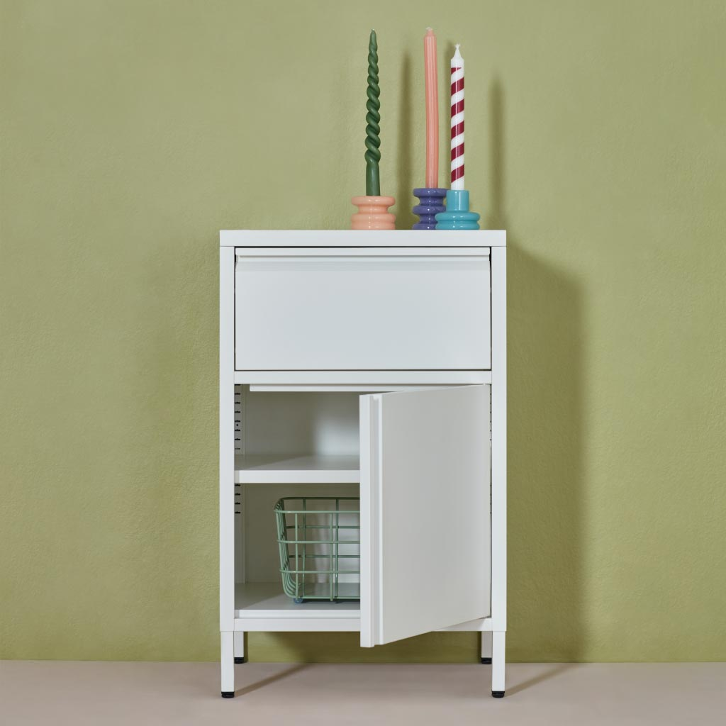 Nachtkastje Bon Bon Buddy soft white