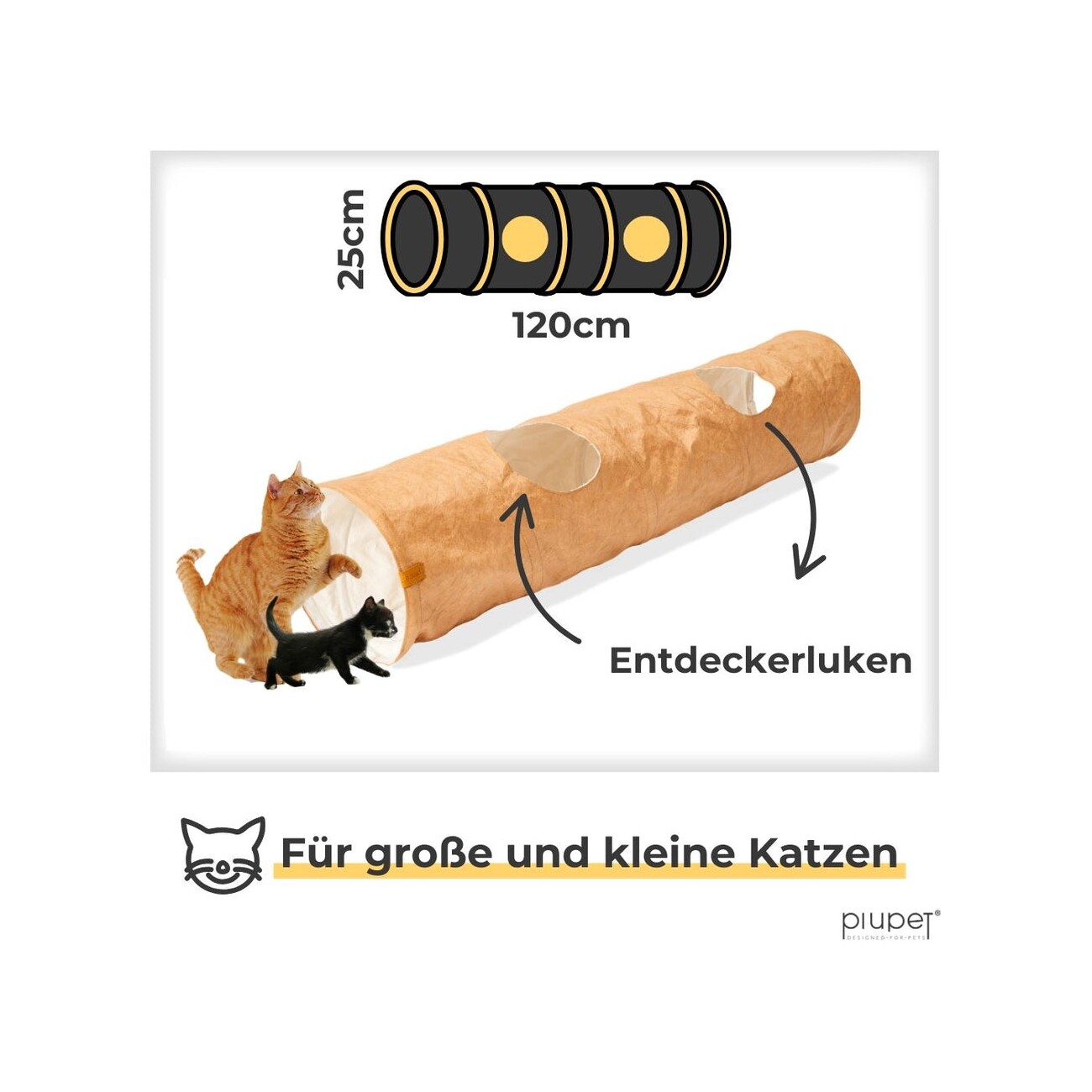 PIUPET Katzentunnel