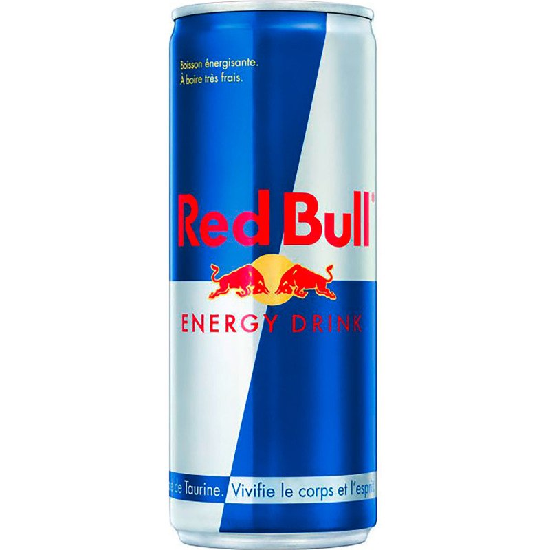 Red Bull 25 cl - 8 canettes