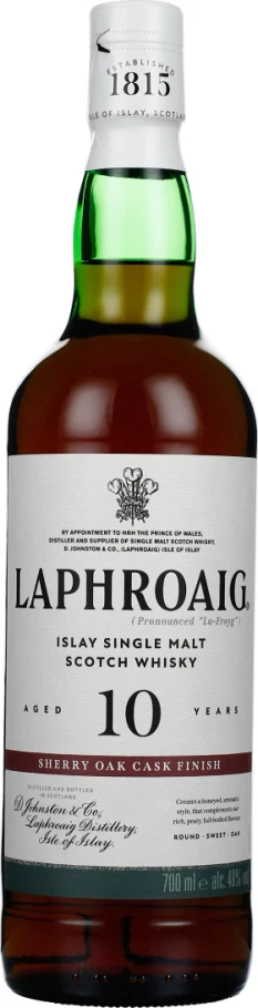 LAPHROAIG 10 YEARS SHERRY FINISH 70CL