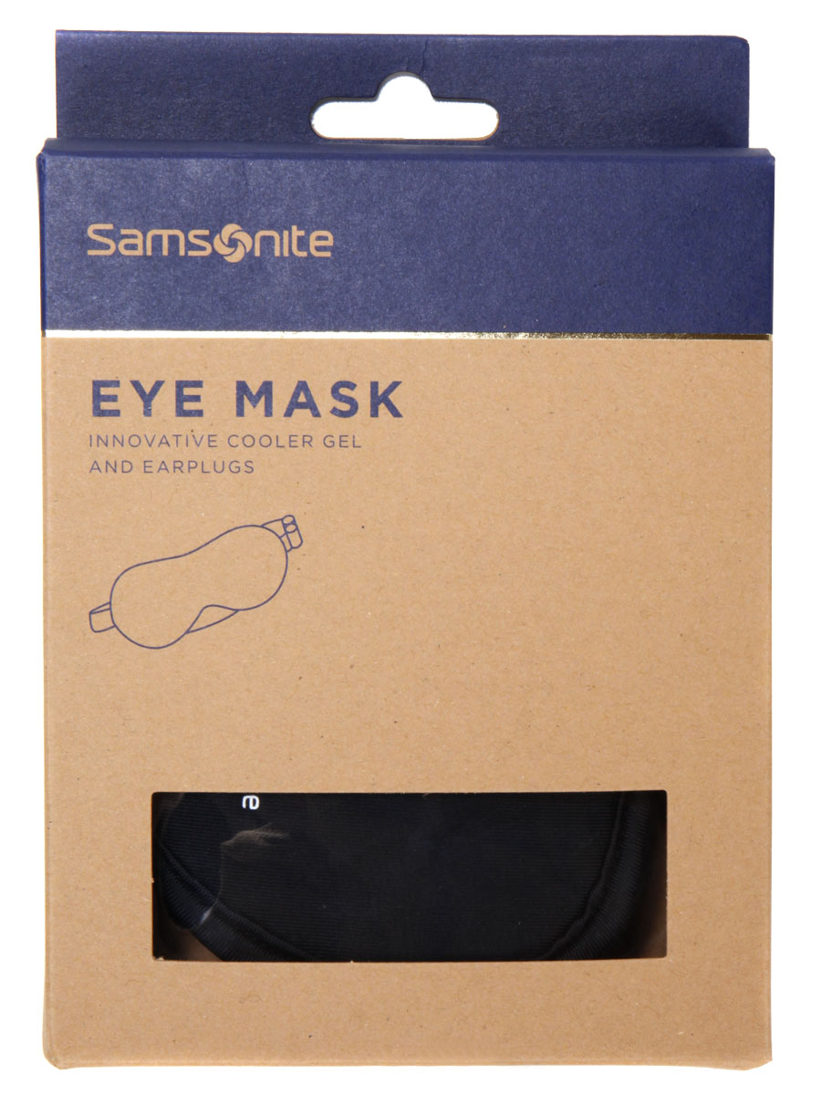 Masque de voyage avec bouchons d'oreilles Samsonite Comfort