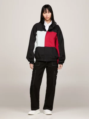 Tommy Remastered Jaqueta Dual Gender Signature Color-Blocked