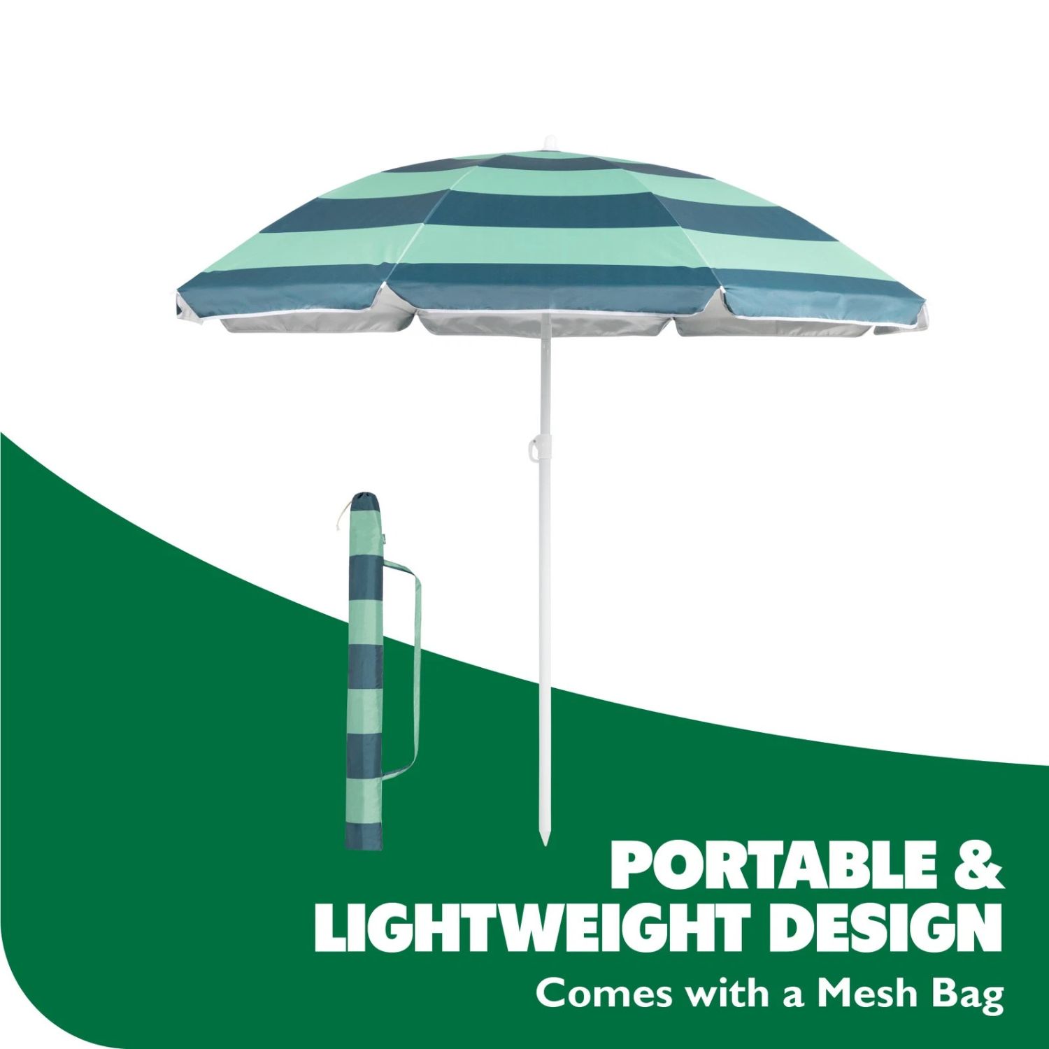 Yello Eco gerecycled polyester parasol - 160 cm