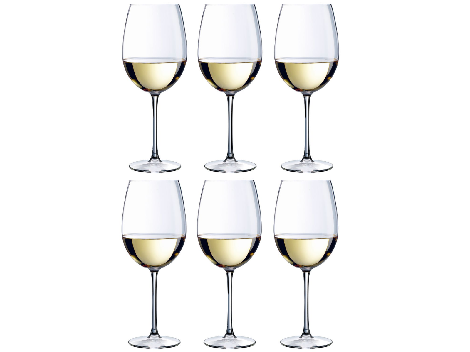 Chef & Sommelier Witte Wijnglazen Cabernet Tulip - 350 ml - 6 stuks