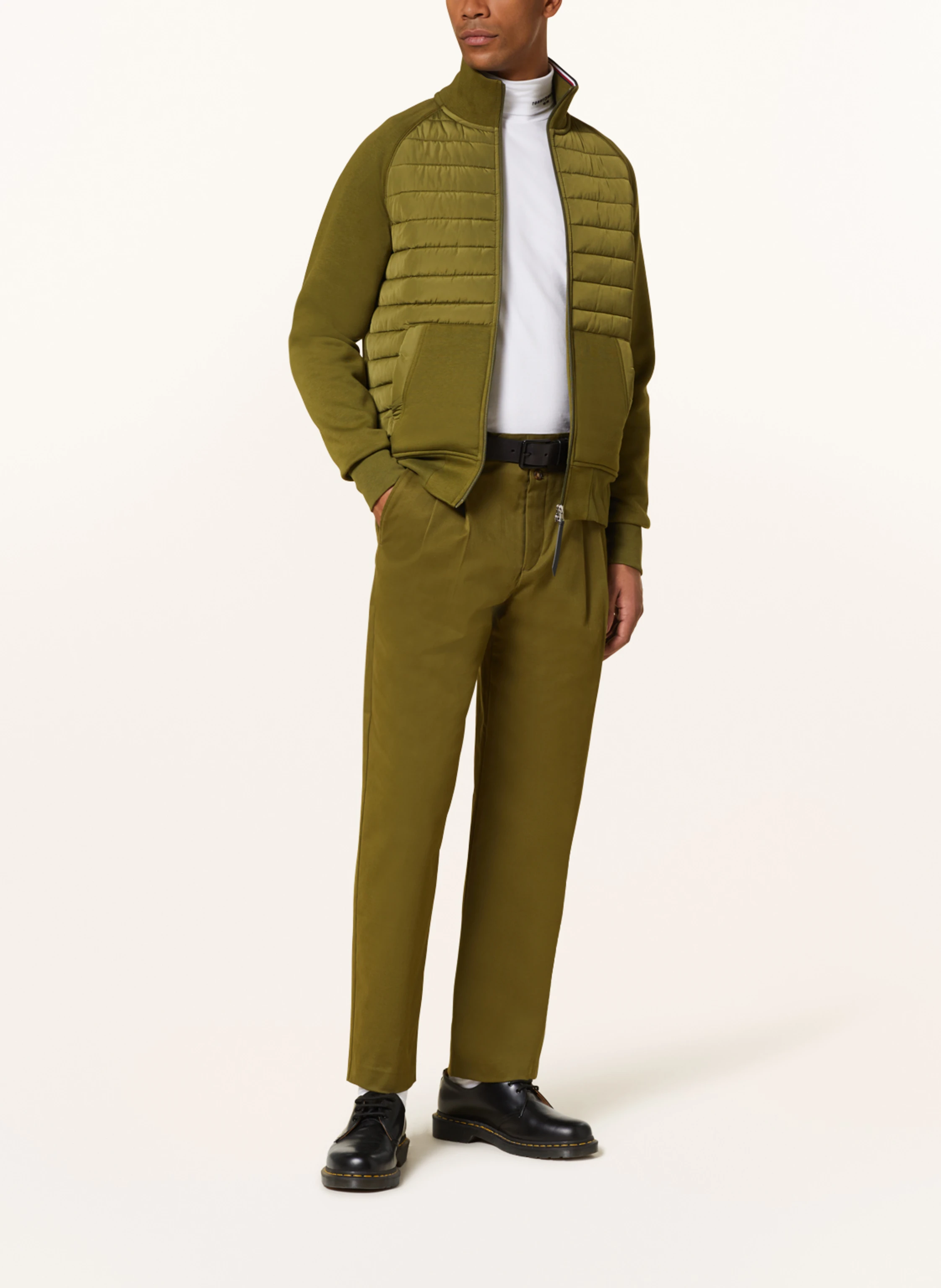 TOMMY HILFIGER Steppjacke im Materialmix