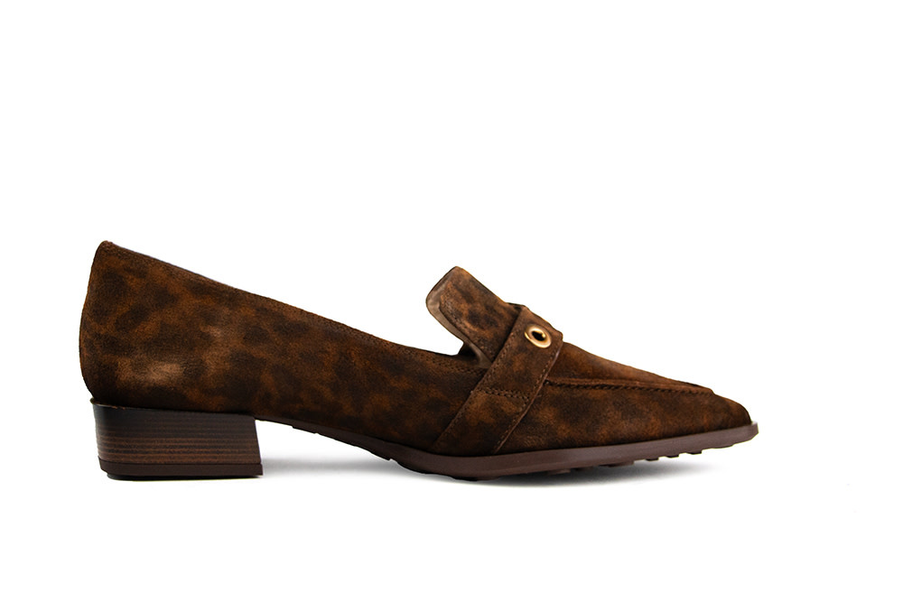 Hispanitas Loafer Turin Leopard Avellana