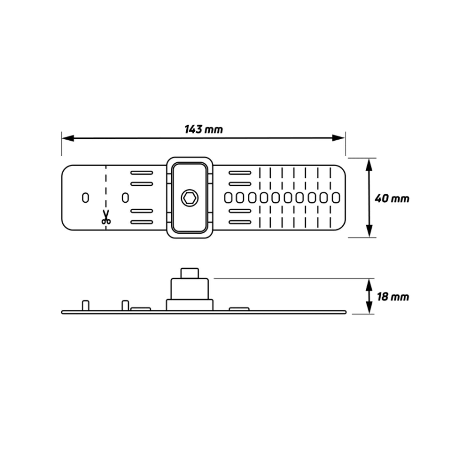 Zefal Gizmo Bidonhouder Adapter