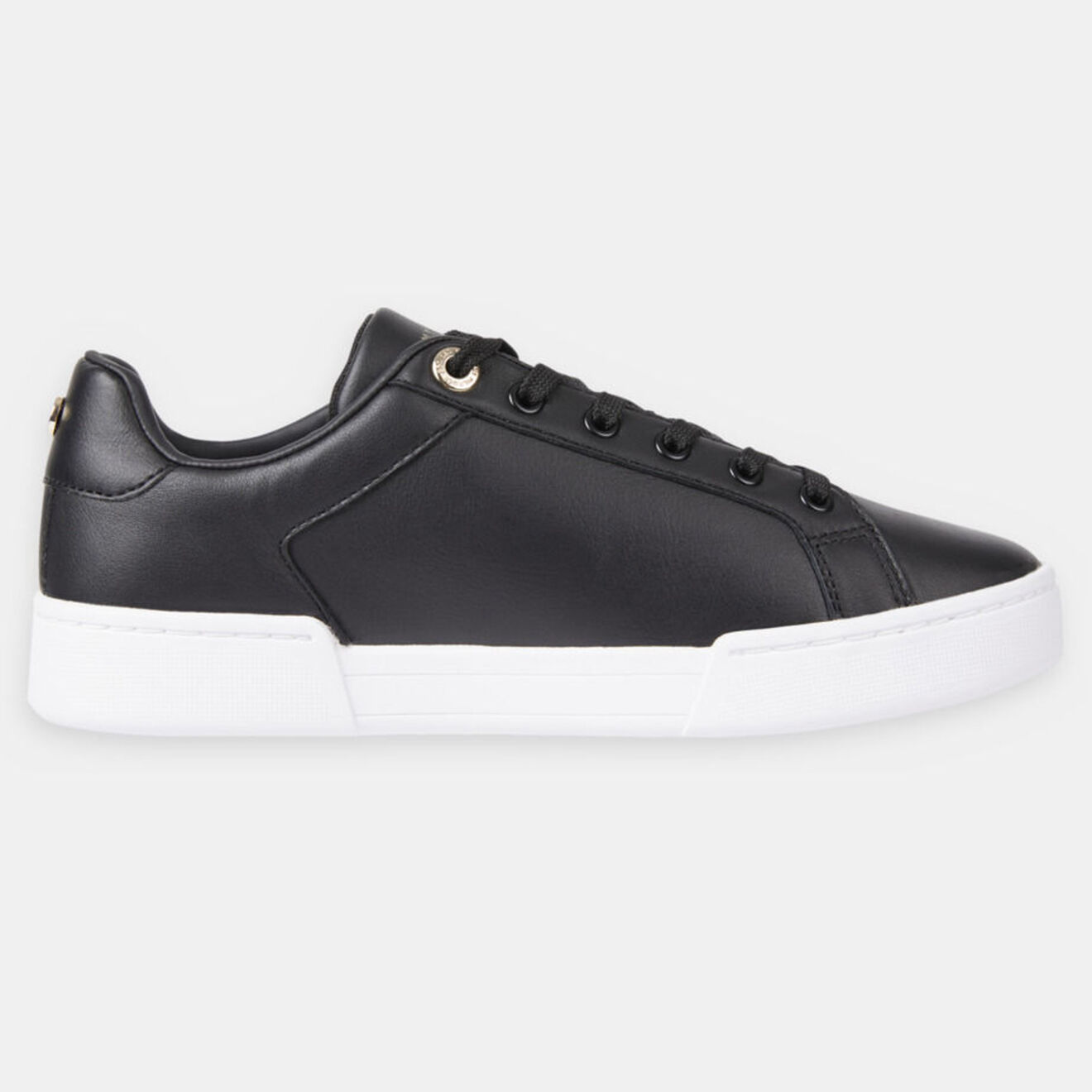 Tommy Hilfiger Baskets en Cuir Elevated noires