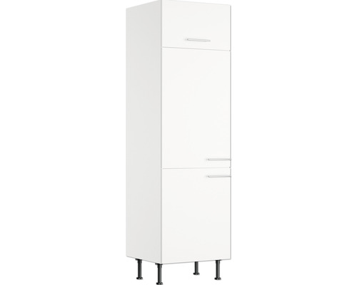Optifit koelkast ombouwkast voor 88cm inbouwkoelkast Bengt932 BxDxH 60x58,4x211,8 cm wit mat gedemonteerd scharnier omkeerbaar (links of rechts te monteren)