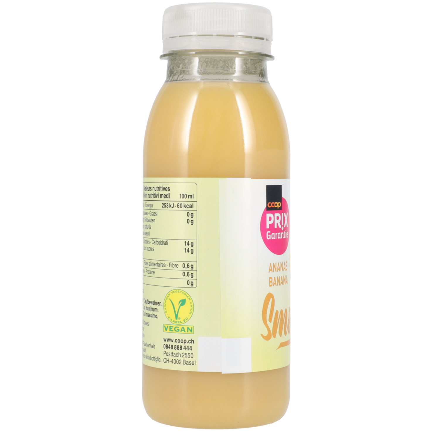 Prix Garantie Smoothie Ananas & Banane