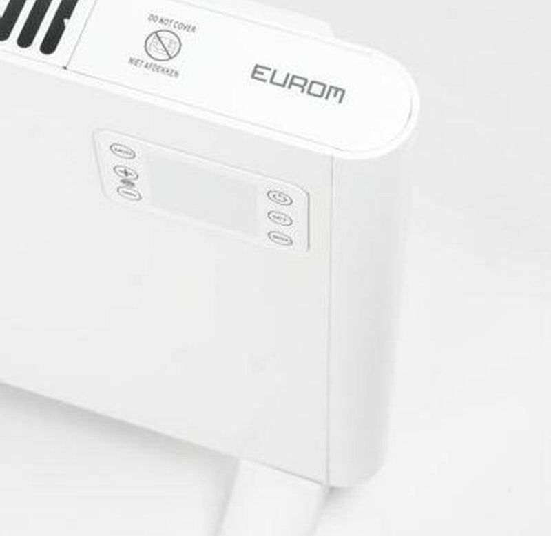 Eurom - Sani Alutherm - Convector Verwarming - Wit - 1500W - Wi-Fi
