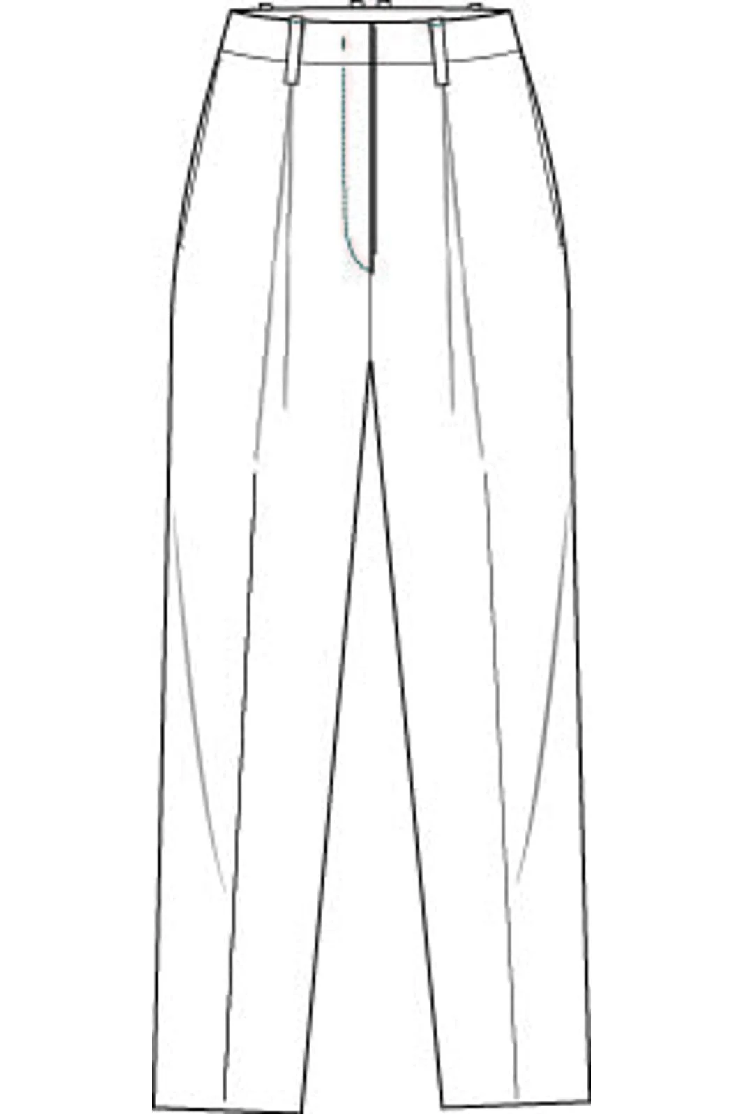 Haute L'Amitié Premiere Pleat Pant HL10003
