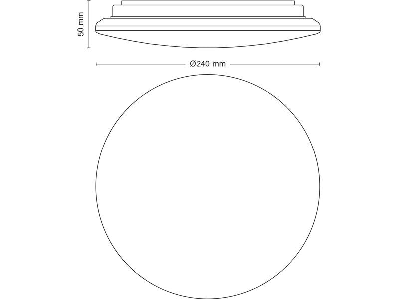 Philips Deckenleuchte Moire CL200, 4000K, 1000 lm weiss LED-Leuchte für gleichmässige Lichtverteilung