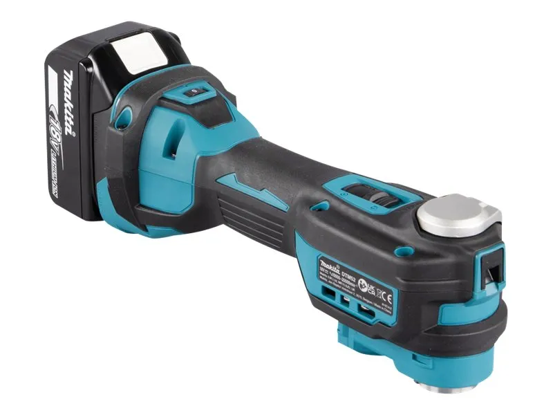 Makita DTM52T1JX2 - Oscillerende multiværktøj - ledningfri inkluderet oplader - 18 V