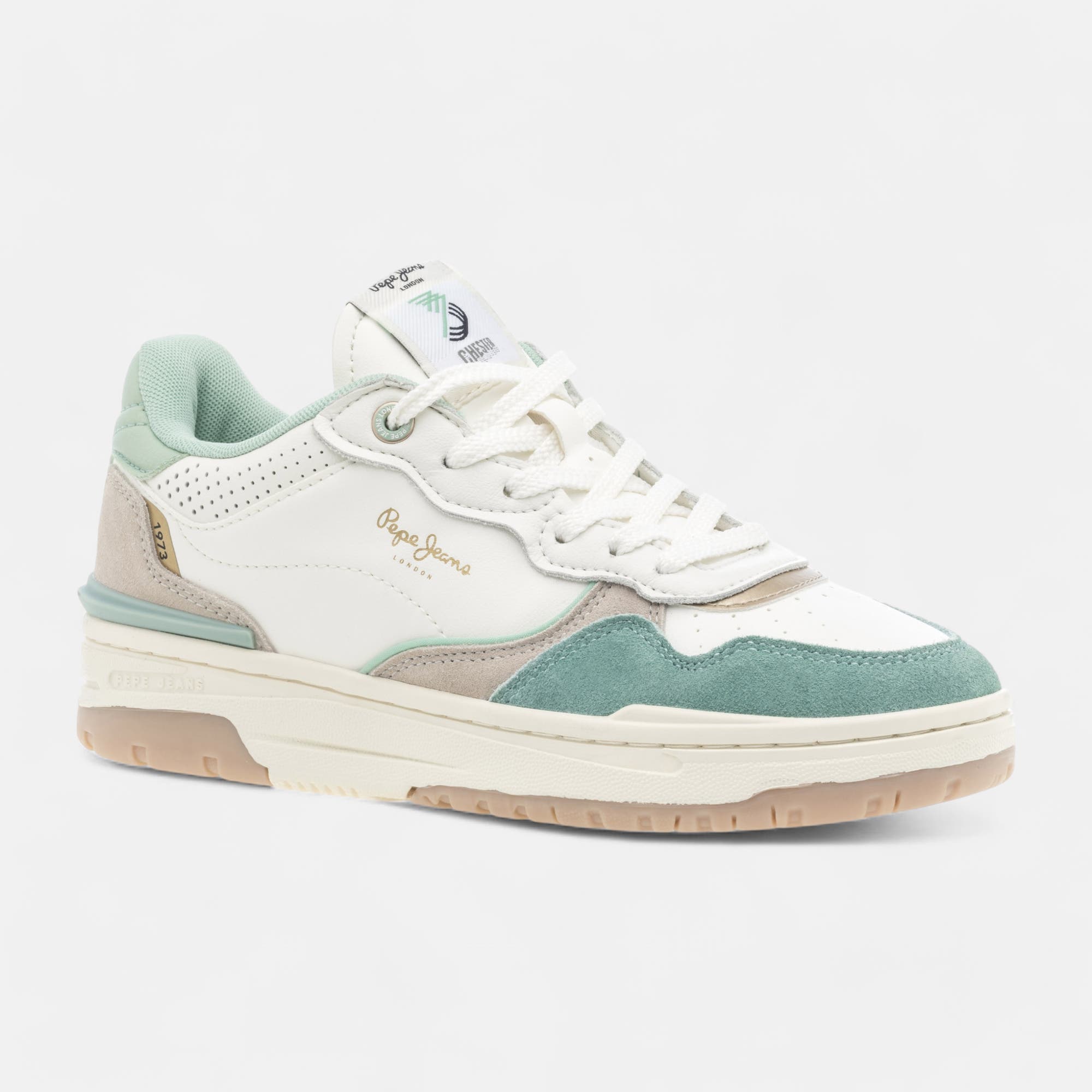Baskets basses Femme vert