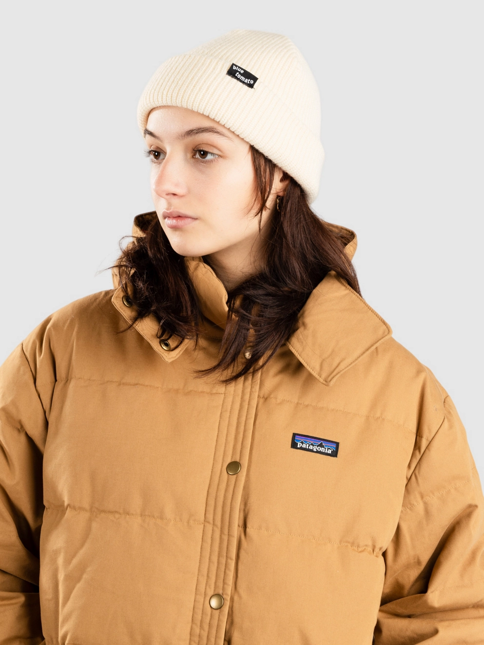 Patagonia Cotton Down Parka nest brown