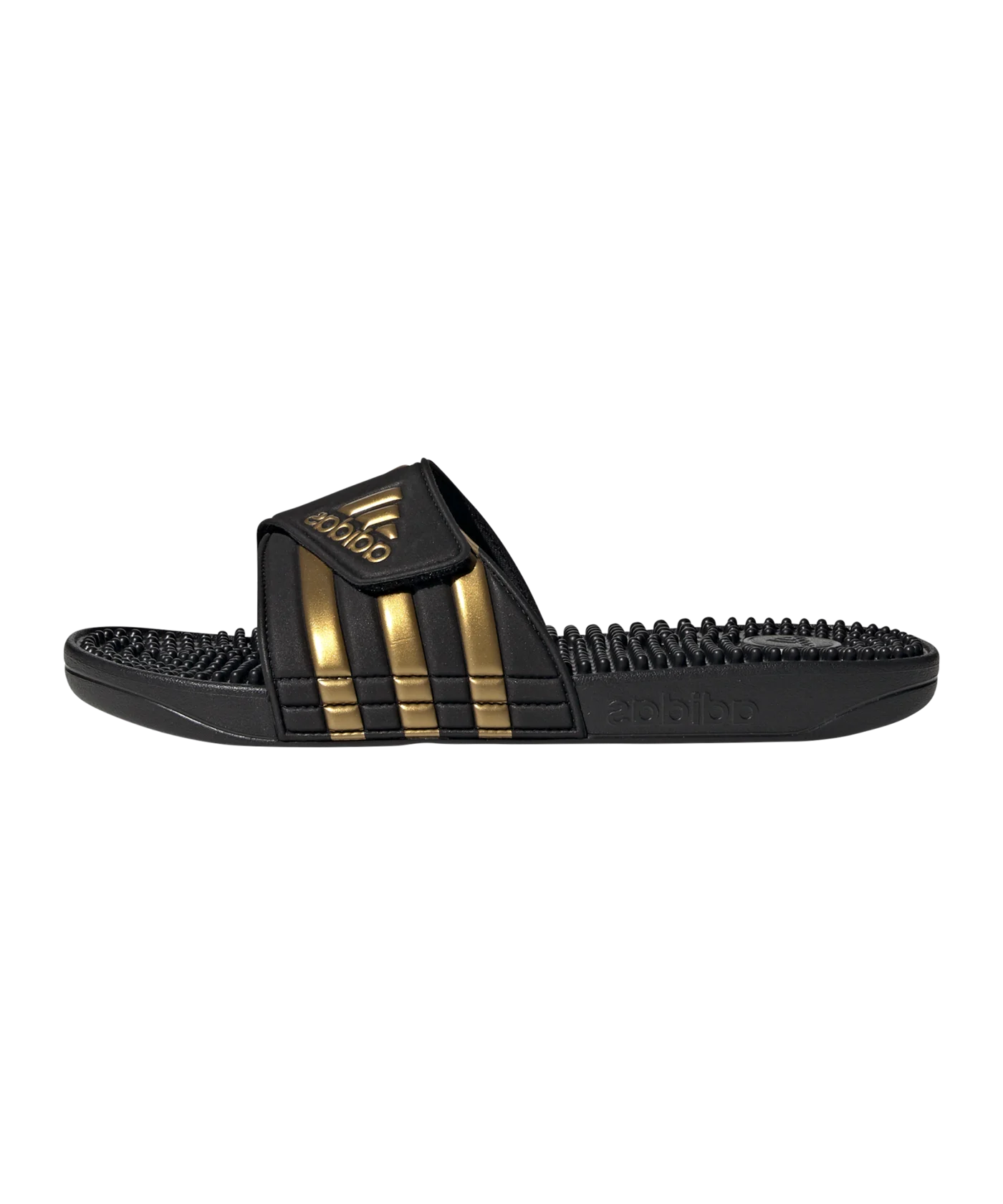 adidas Adissage Badelatsche Schwarz Gold