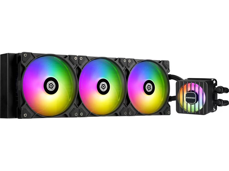 Enermax Wasserkühlung LIQMAXFLO 420 AIO-Wasserkühler mit RGB Beleuchtung