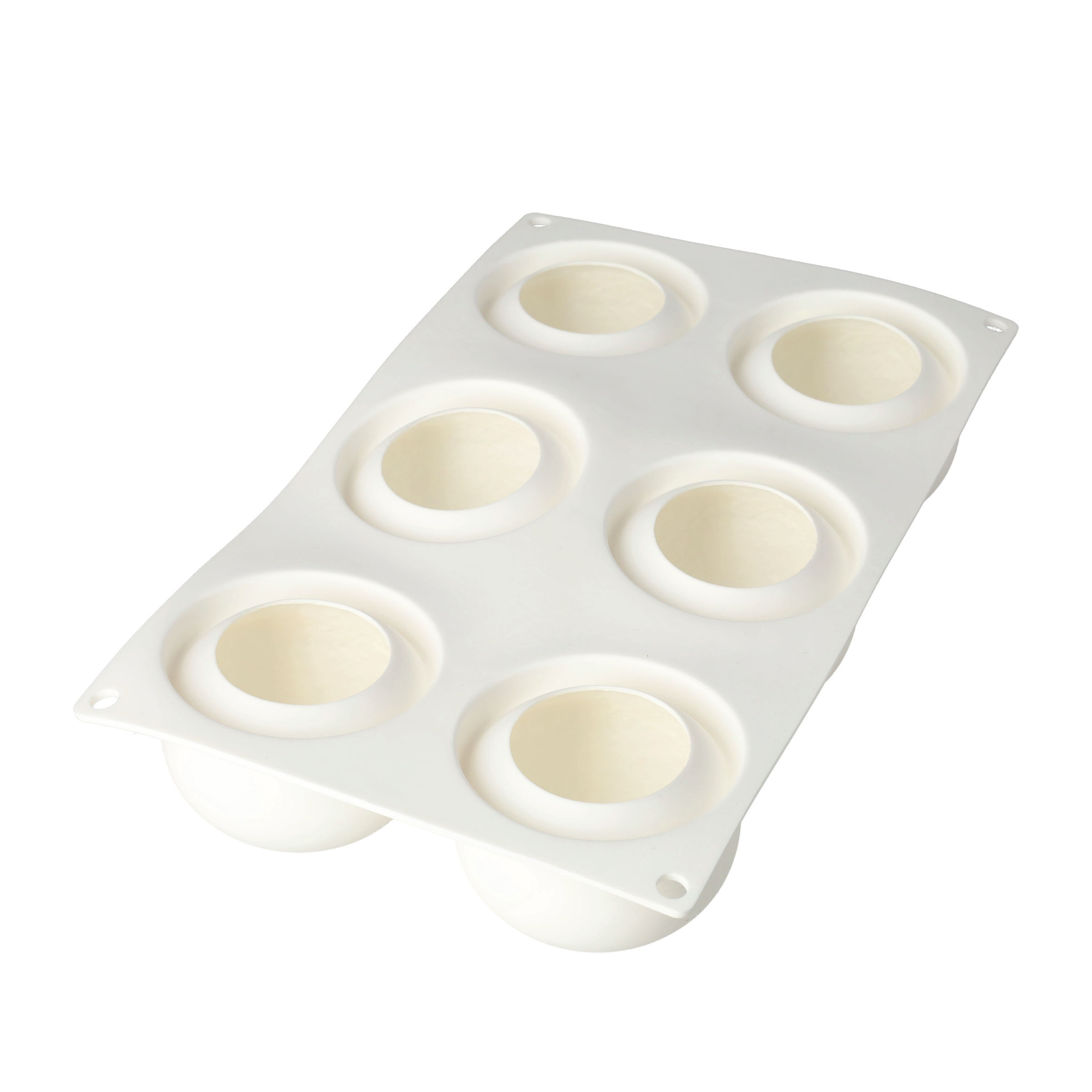 (6-fach) Silikon Trend Früchte Kuchen Form DIY Gussform für Virale Frucht Desserts - Orange