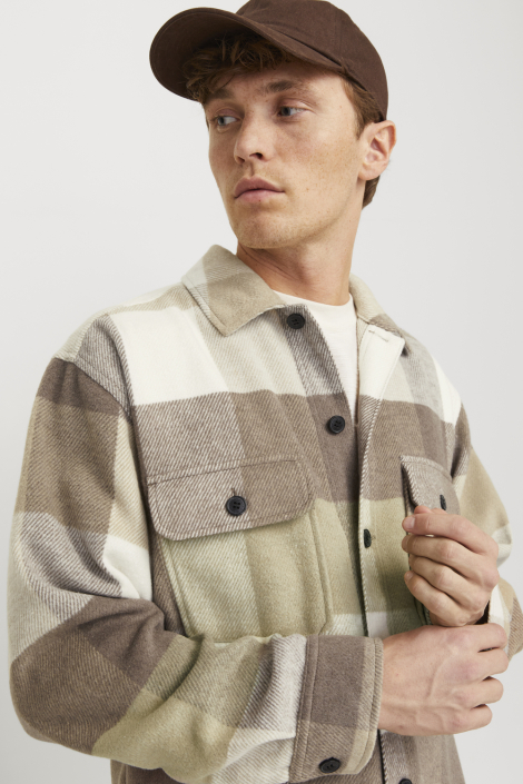 Jack & Jones camel heren overhemd