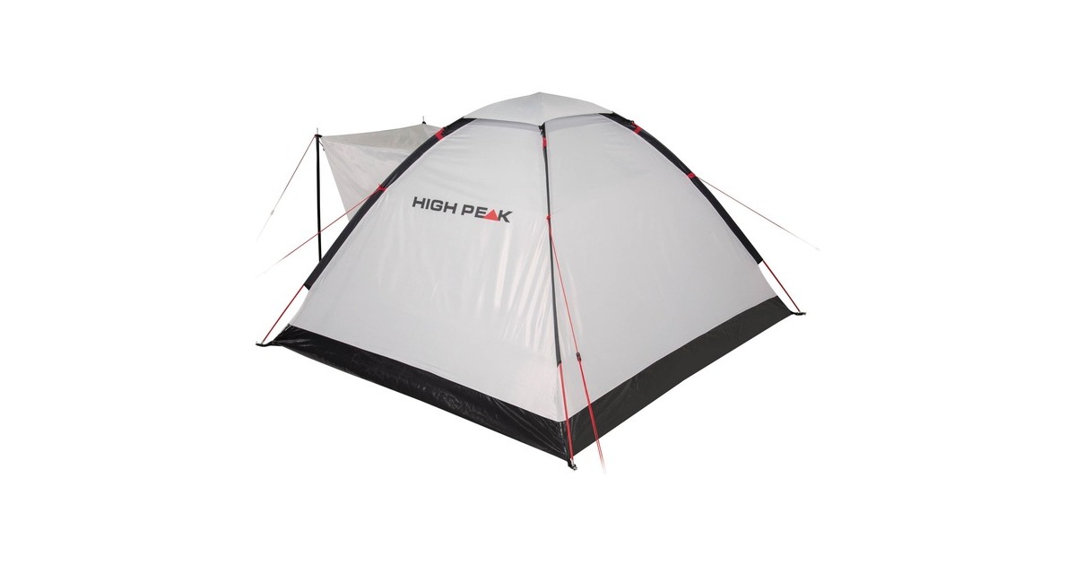 High PeakBeaver 3 tent  (Lichtgrijs/zwart)