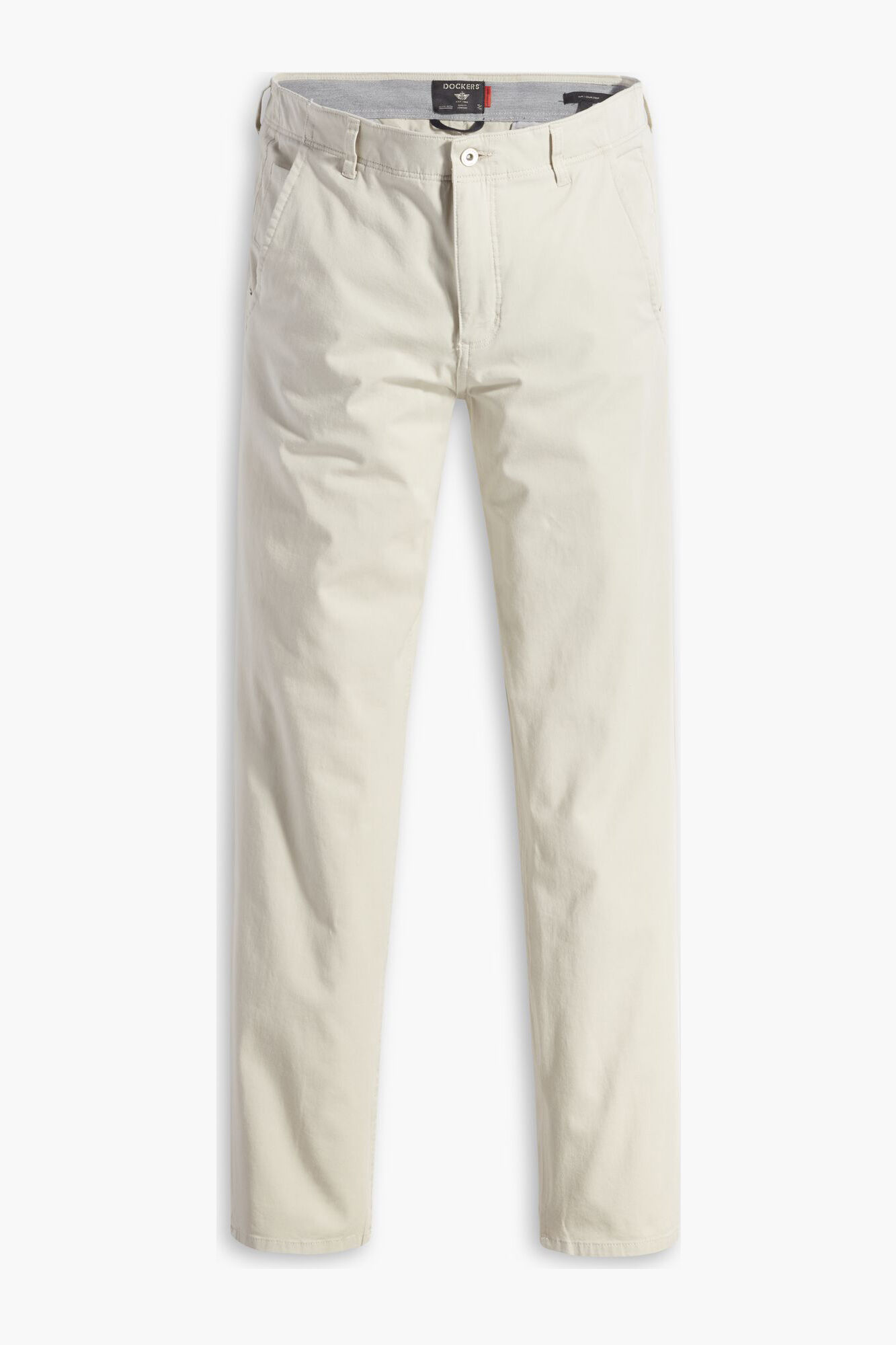 Calça Slim Fit Smart 360 Flex Alpha Cáqui - Marfim