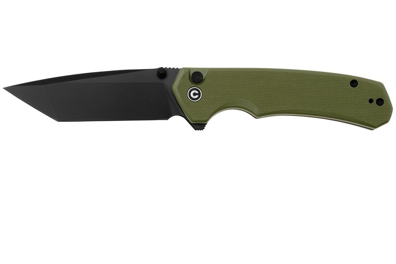 Civivi Button Lock Brazen C19059C-2, OD Green G10, zakmes