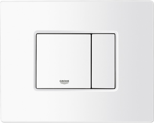 GROHE Skate Cosmopolitan bedieningsplaat, alpine wit glanzend / Drukknop, alpine wit glanzend 38732SH0