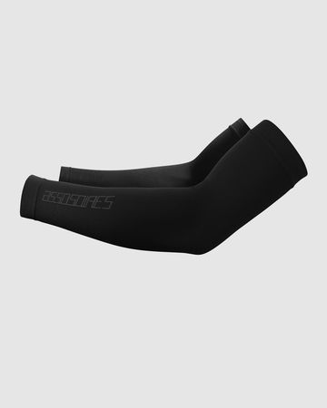 ASSOSOIRES Spring Fall Arm Warmers  black  1 (M-L)