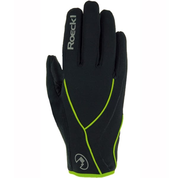 Gant ski de fond ROECKL LAIKKO BLACK YELLOW