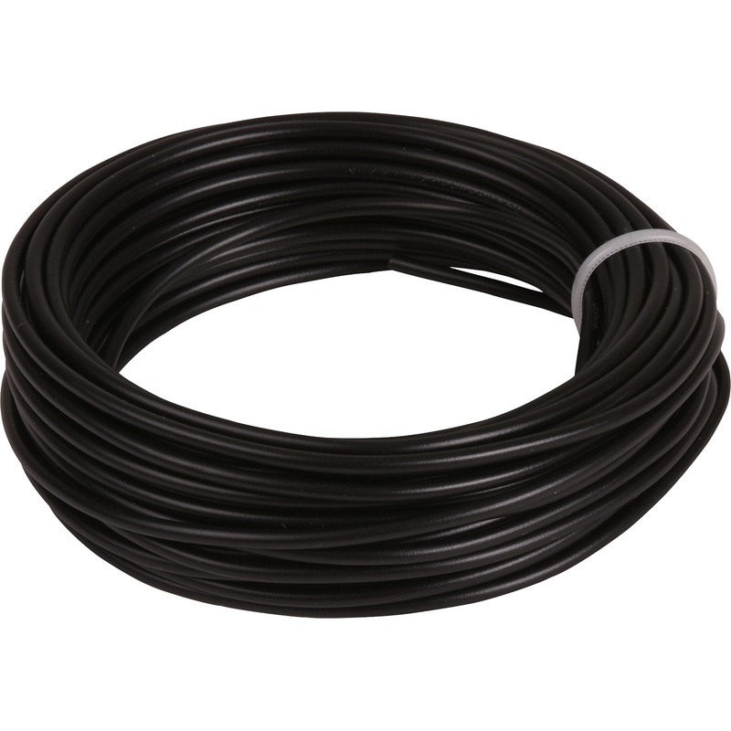 NEXANS Installatiedraad VD H07V-U 100m 1,5mm² zwart